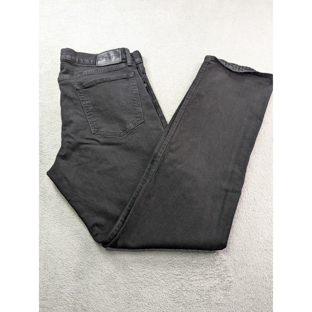 Polo Ralph Lauren Hampton Relaxed Straight Black Jeans Mens 34x34